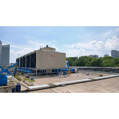 方形橫流式玻璃鋼康正冷卻塔